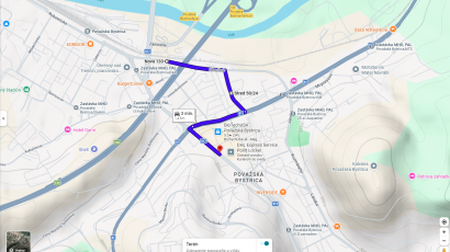 Zmena trasy MHD100 dňa 30.05.2026